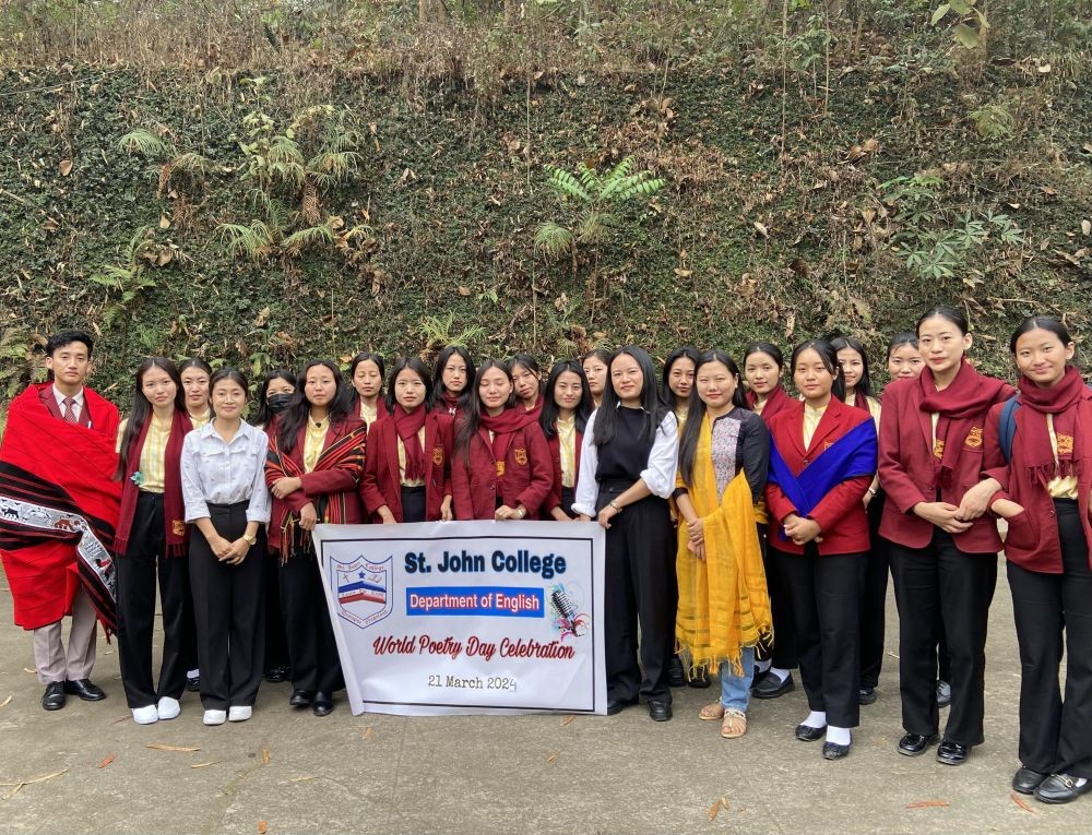 The English Department of St John College celebrated World Poetry Day 2024 in the college conference hall on March 21.